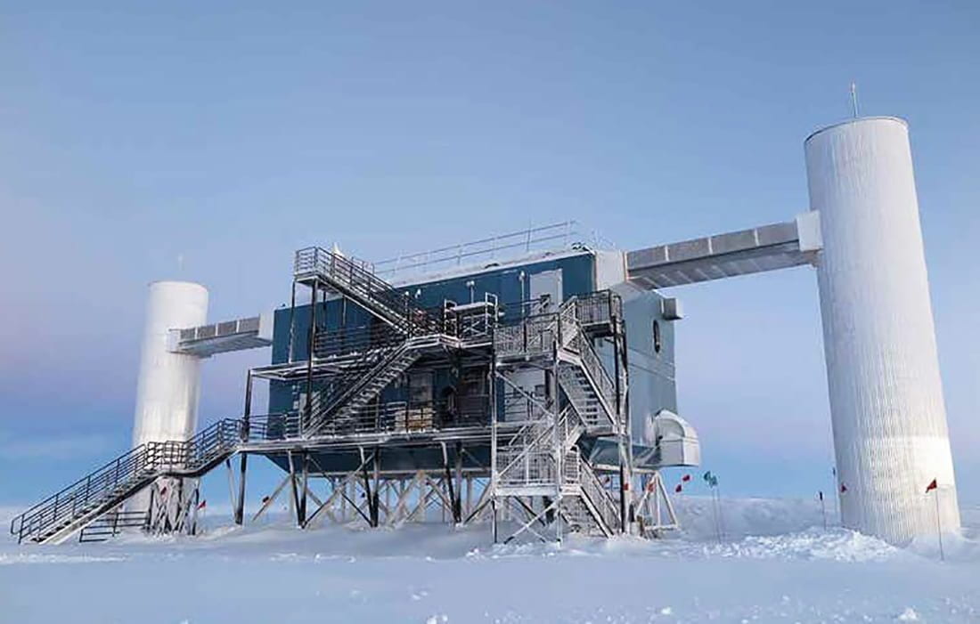 A image of Icecube experiment